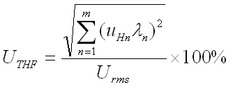 電話諧波因數計算公式