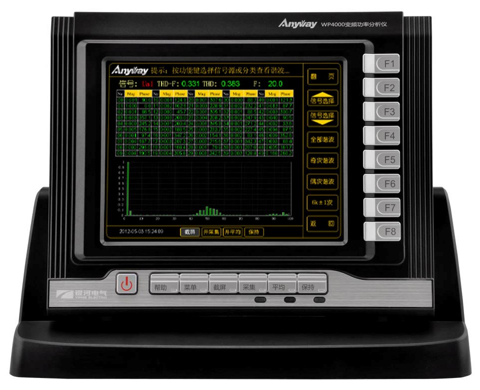 可測量間諧波的WP4000變頻功率分析儀