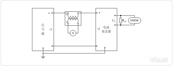  電壓輸出型電流變送器(電流互感器擴展標準量程)