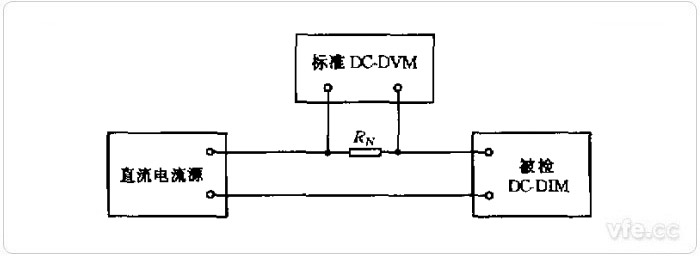 標準數字電壓表法校準直流數字電流表