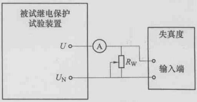 交流電壓總諧波畸變率測量接線圖